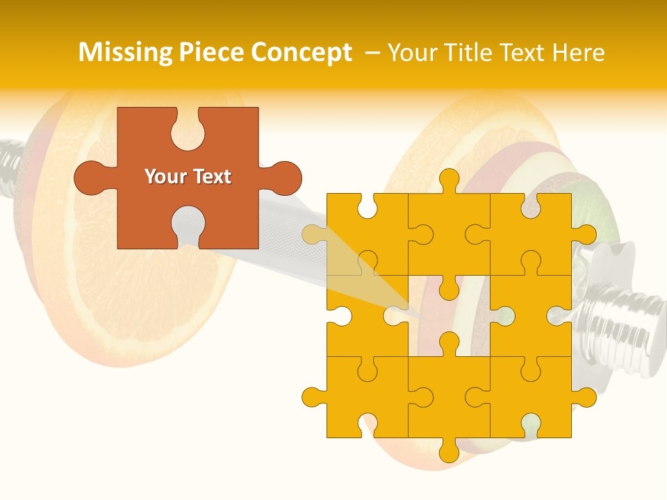 Shape Background Bar PowerPoint Template