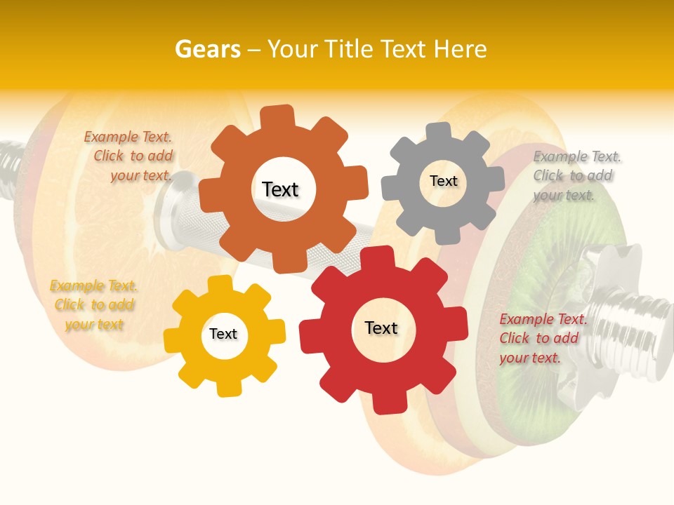 Shape Background Bar PowerPoint Template