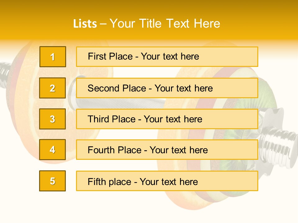 Shape Background Bar PowerPoint Template