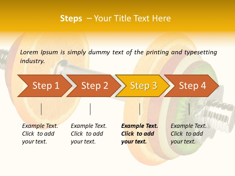 Shape Background Bar PowerPoint Template