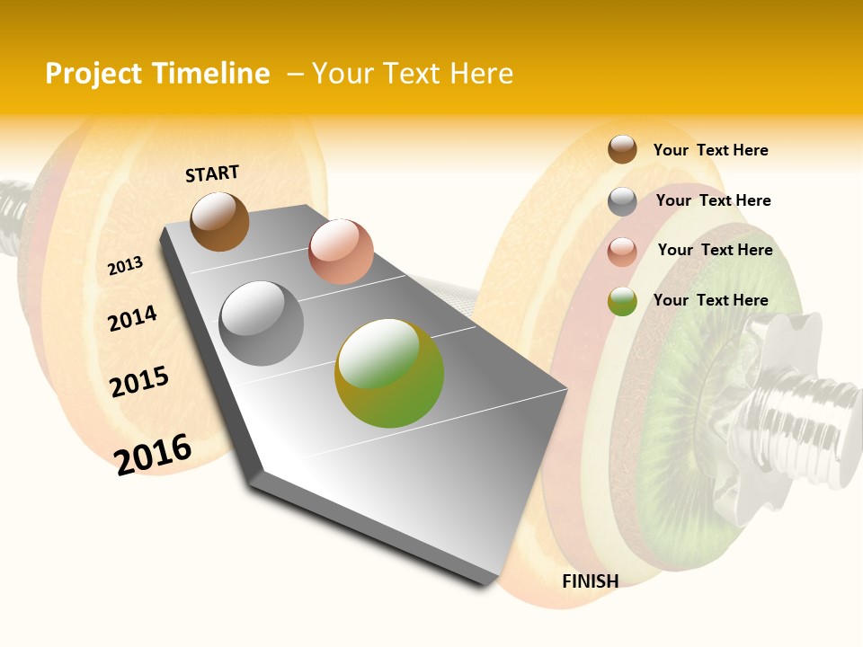 Shape Background Bar PowerPoint Template