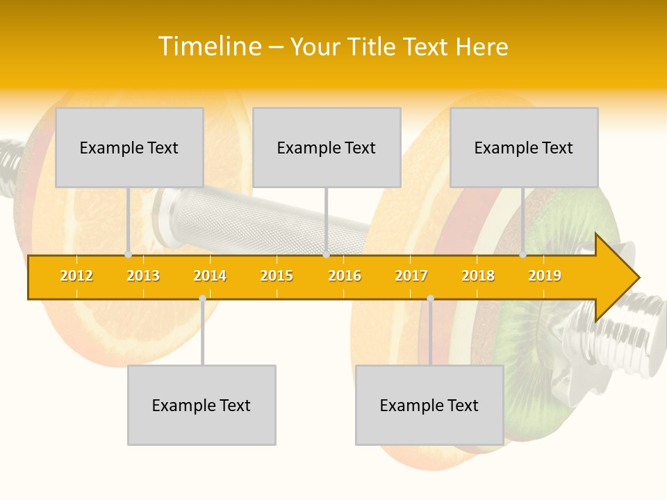 Shape Background Bar PowerPoint Template