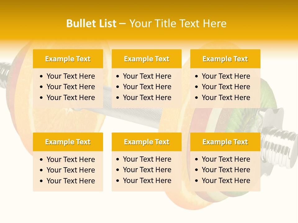 Shape Background Bar PowerPoint Template