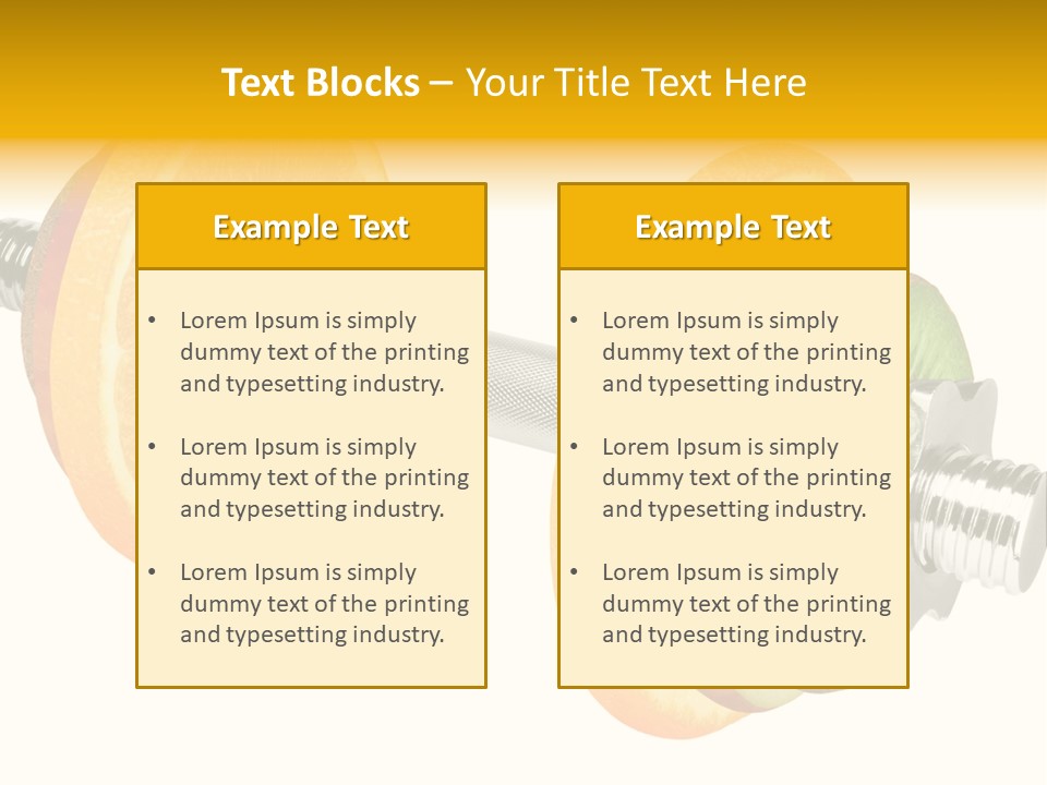Shape Background Bar PowerPoint Template