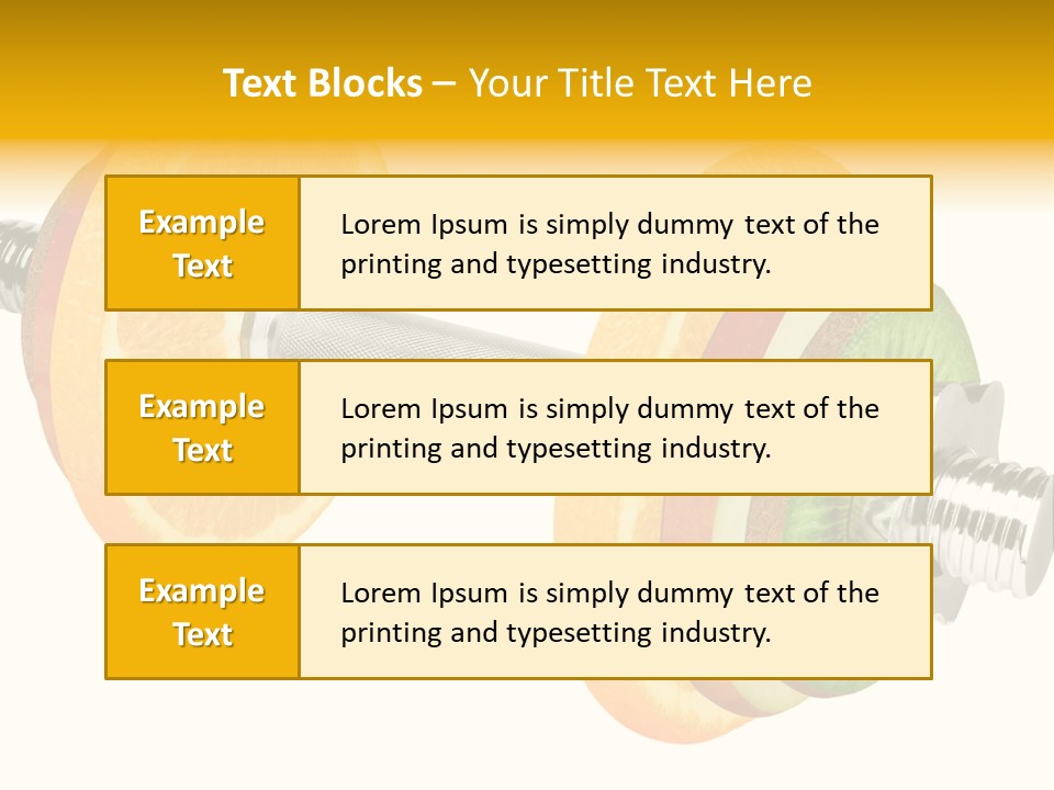 Shape Background Bar PowerPoint Template