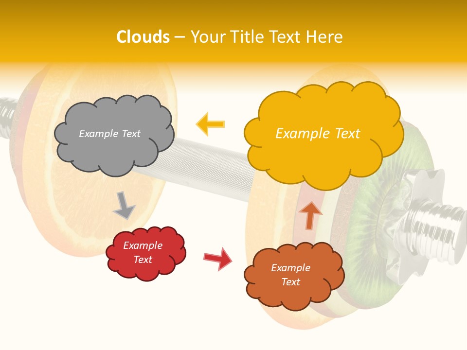 Shape Background Bar PowerPoint Template