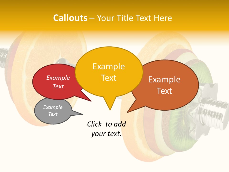 Shape Background Bar PowerPoint Template