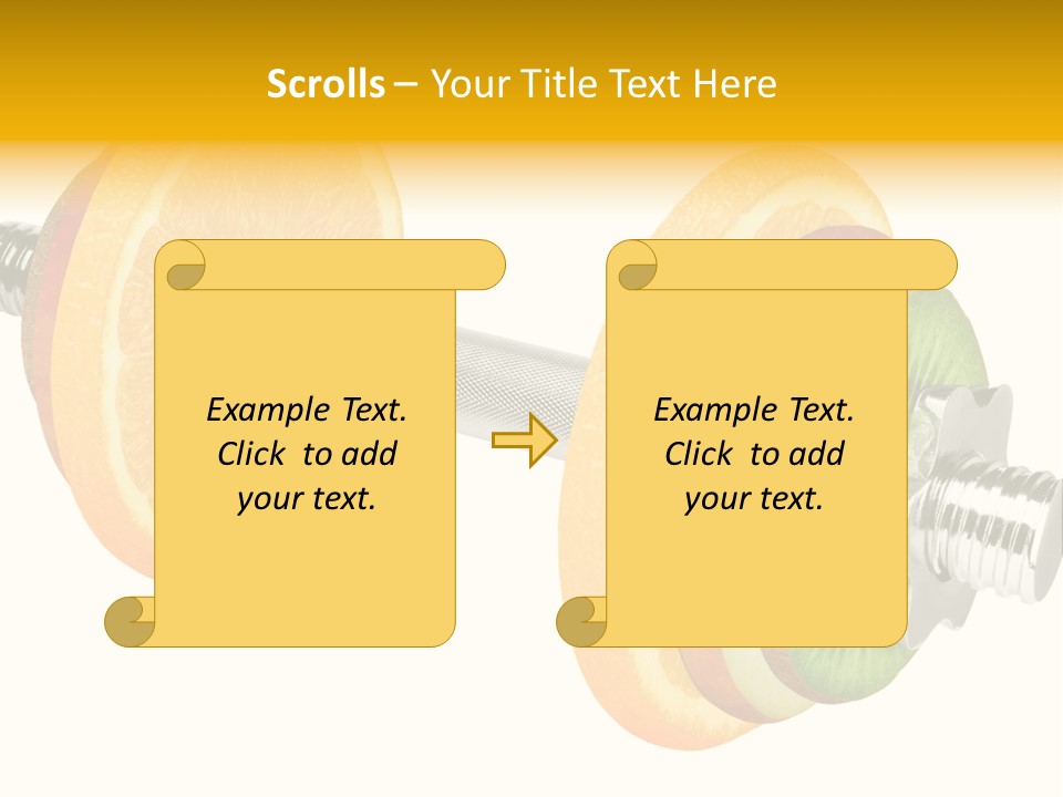 Shape Background Bar PowerPoint Template