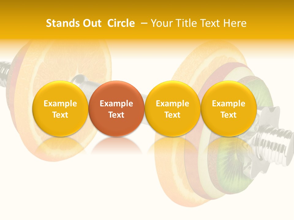 Shape Background Bar PowerPoint Template