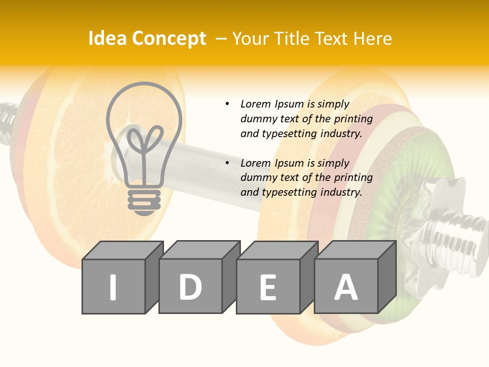 Shape Background Bar PowerPoint Template