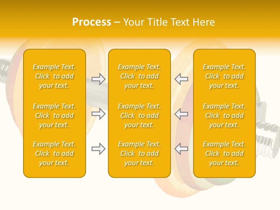 Shape Background Bar PowerPoint Template