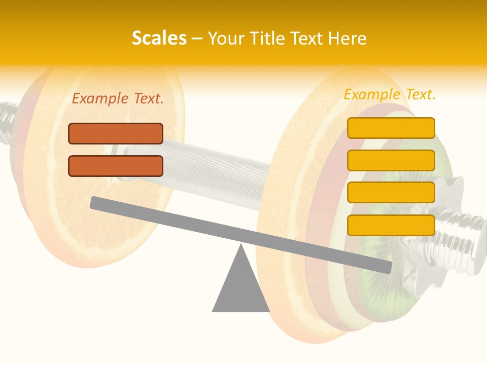 Shape Background Bar PowerPoint Template
