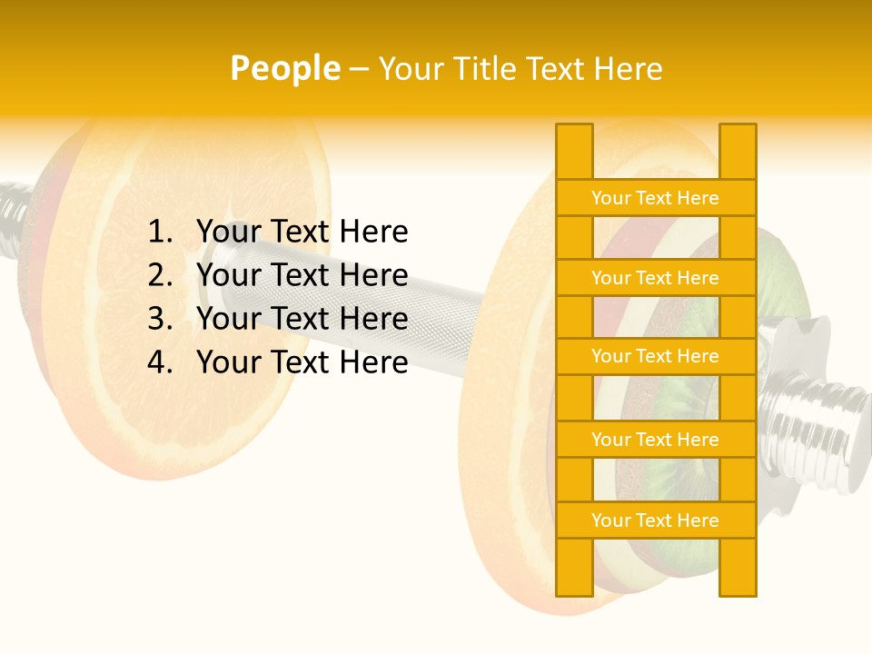 Shape Background Bar PowerPoint Template