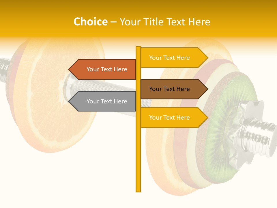 Shape Background Bar PowerPoint Template