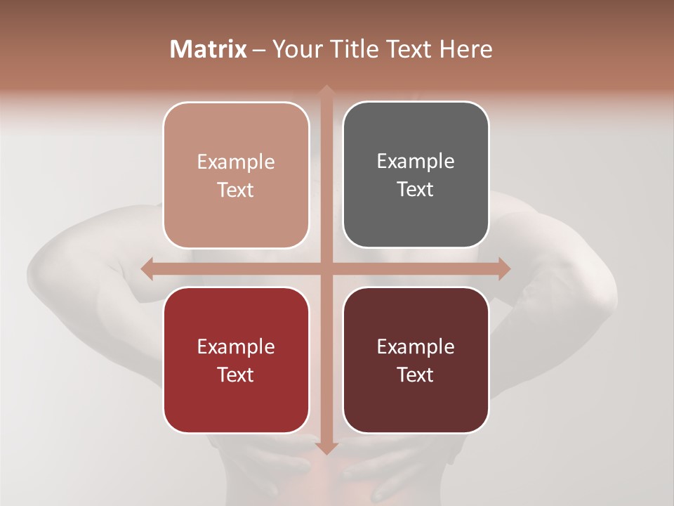 Muscular Touch Health PowerPoint Template