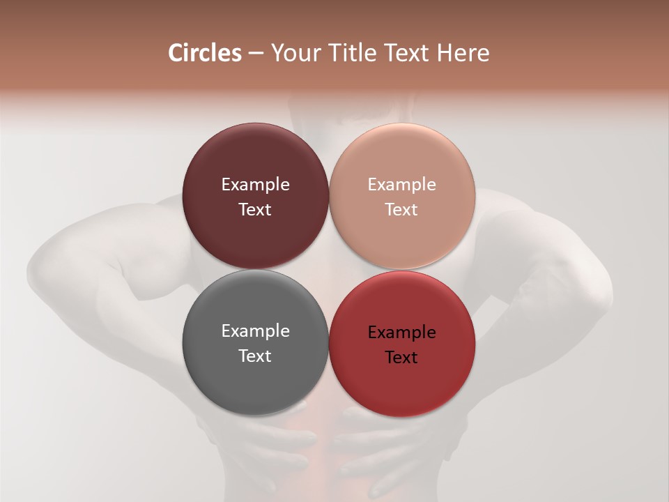 Muscular Touch Health PowerPoint Template