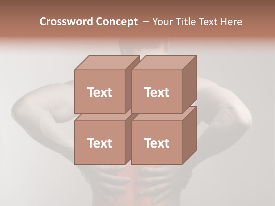 Muscular Touch Health PowerPoint Template