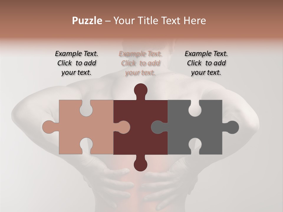 Muscular Touch Health PowerPoint Template