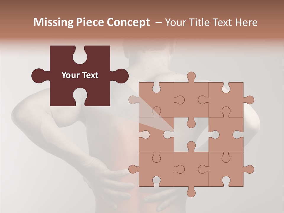 Muscular Touch Health PowerPoint Template