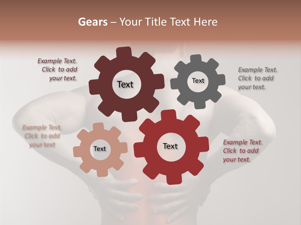 Muscular Touch Health PowerPoint Template