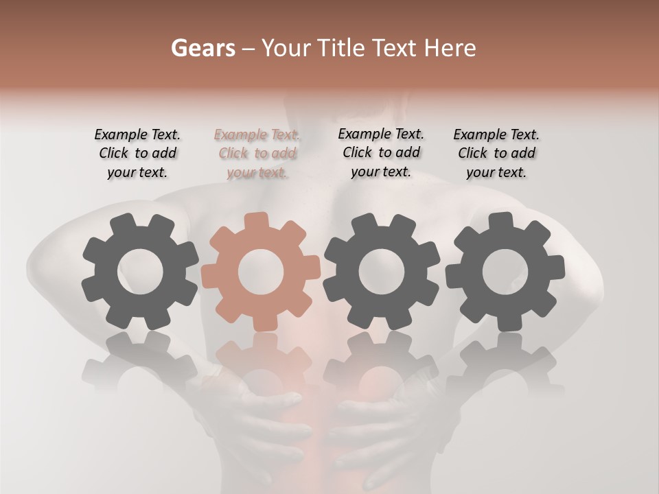 Muscular Touch Health PowerPoint Template