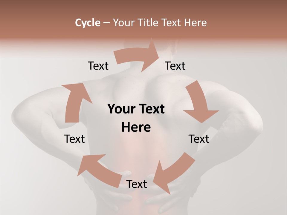 Muscular Touch Health PowerPoint Template