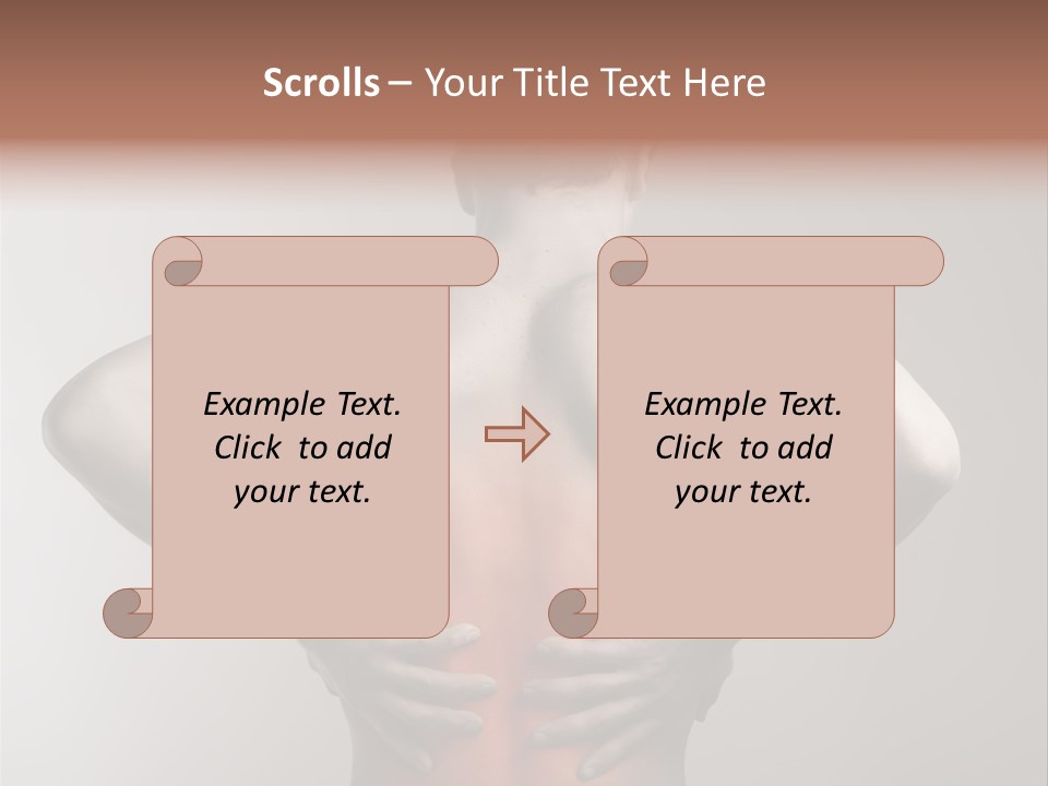 Muscular Touch Health PowerPoint Template