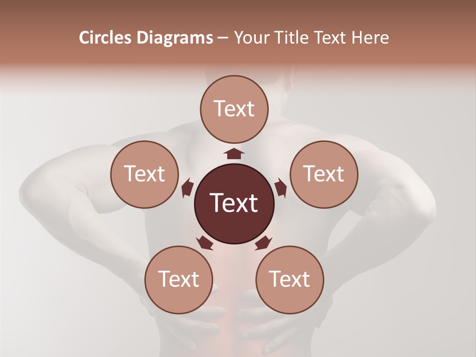 Muscular Touch Health PowerPoint Template