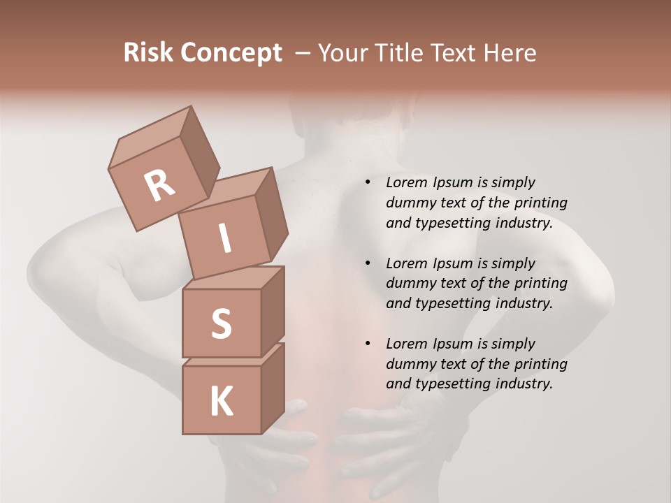 Muscular Touch Health PowerPoint Template