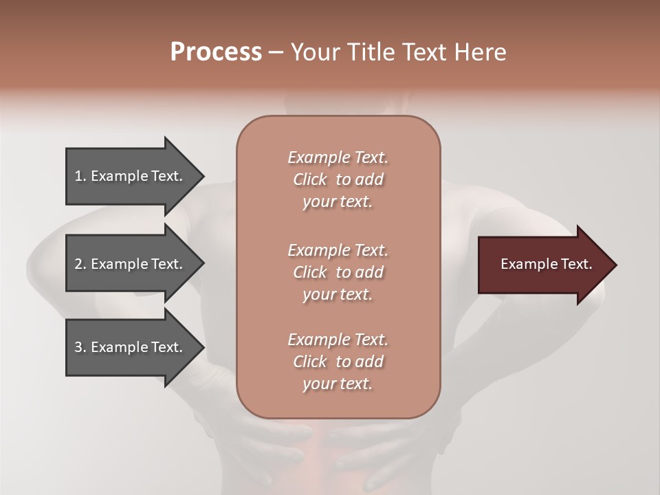 Muscular Touch Health PowerPoint Template