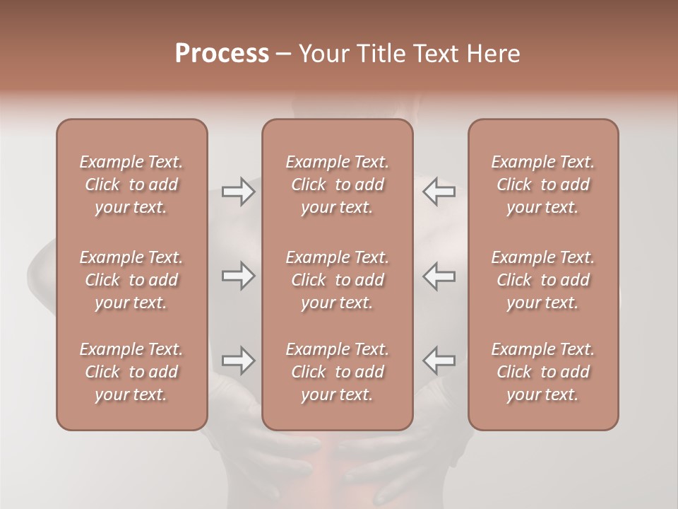 Muscular Touch Health PowerPoint Template