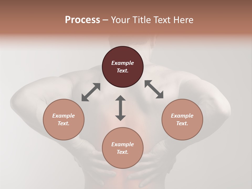Muscular Touch Health PowerPoint Template