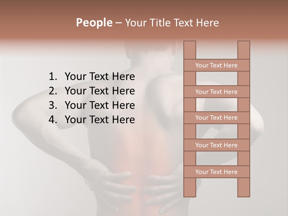 Muscular Touch Health PowerPoint Template