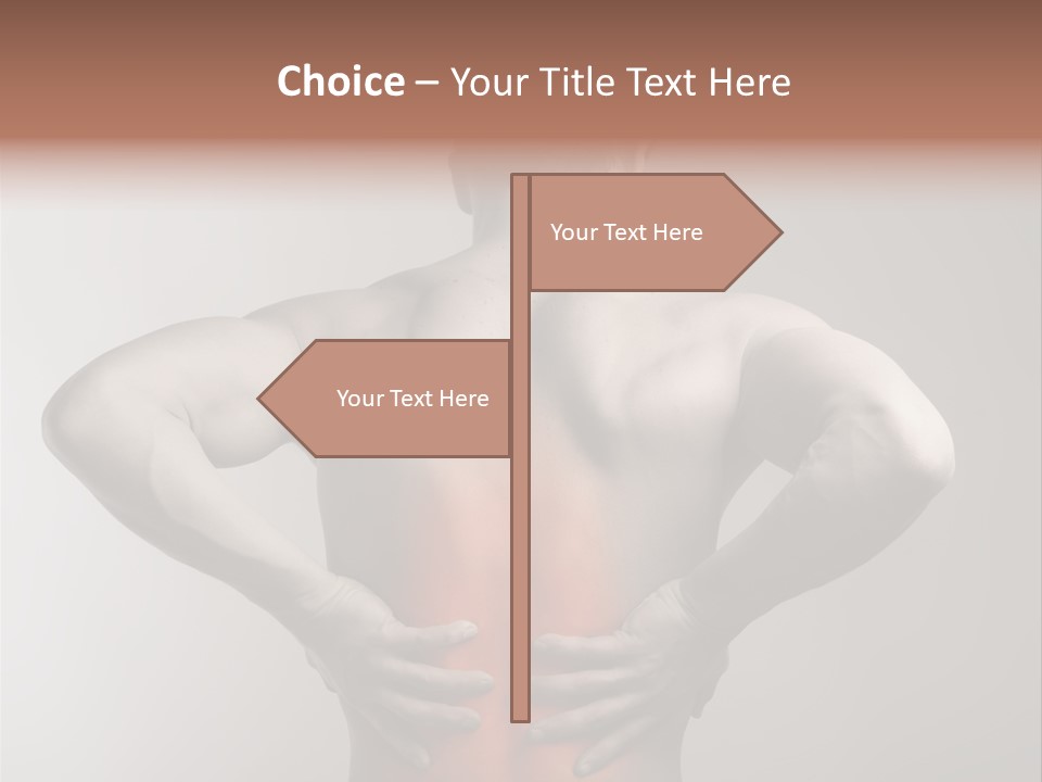Muscular Touch Health PowerPoint Template