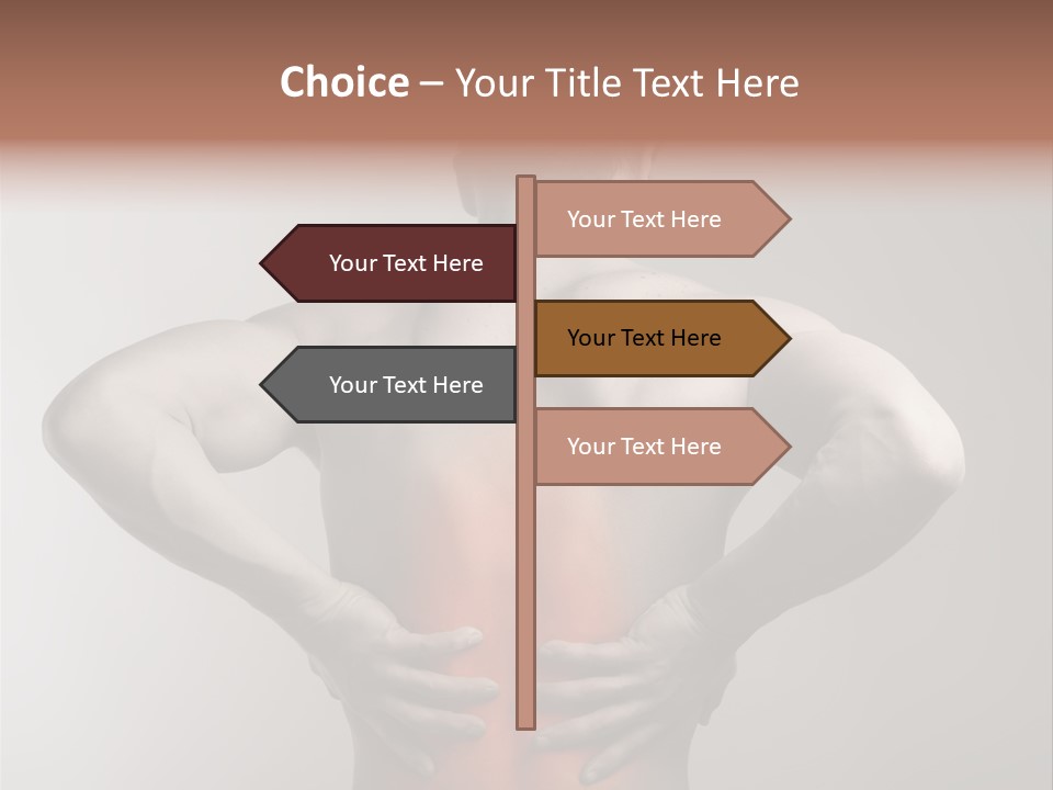 Muscular Touch Health PowerPoint Template