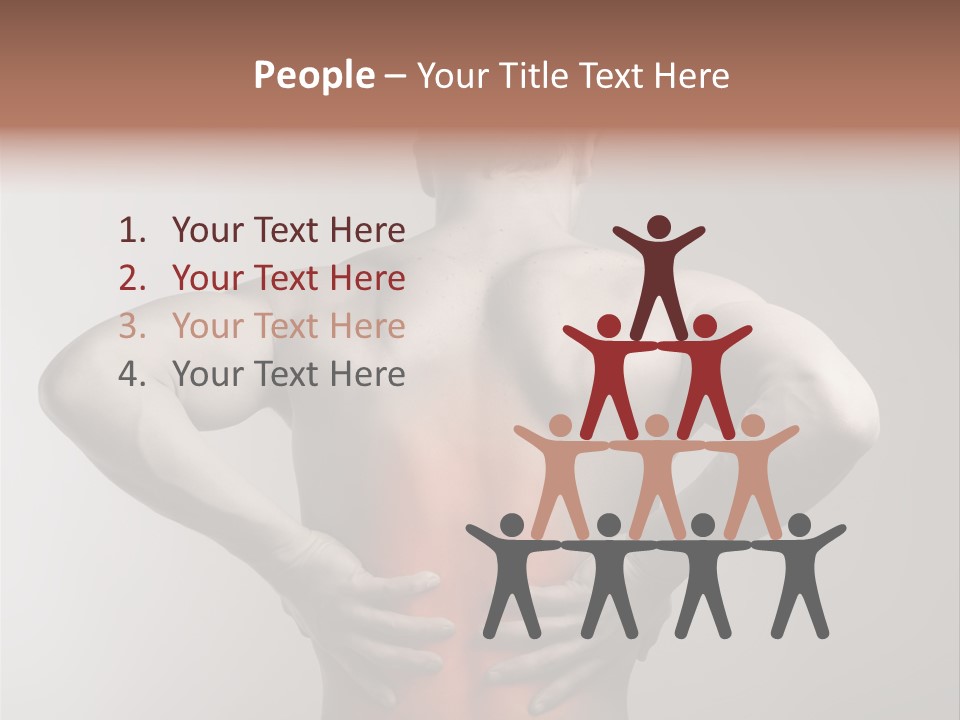 Muscular Touch Health PowerPoint Template