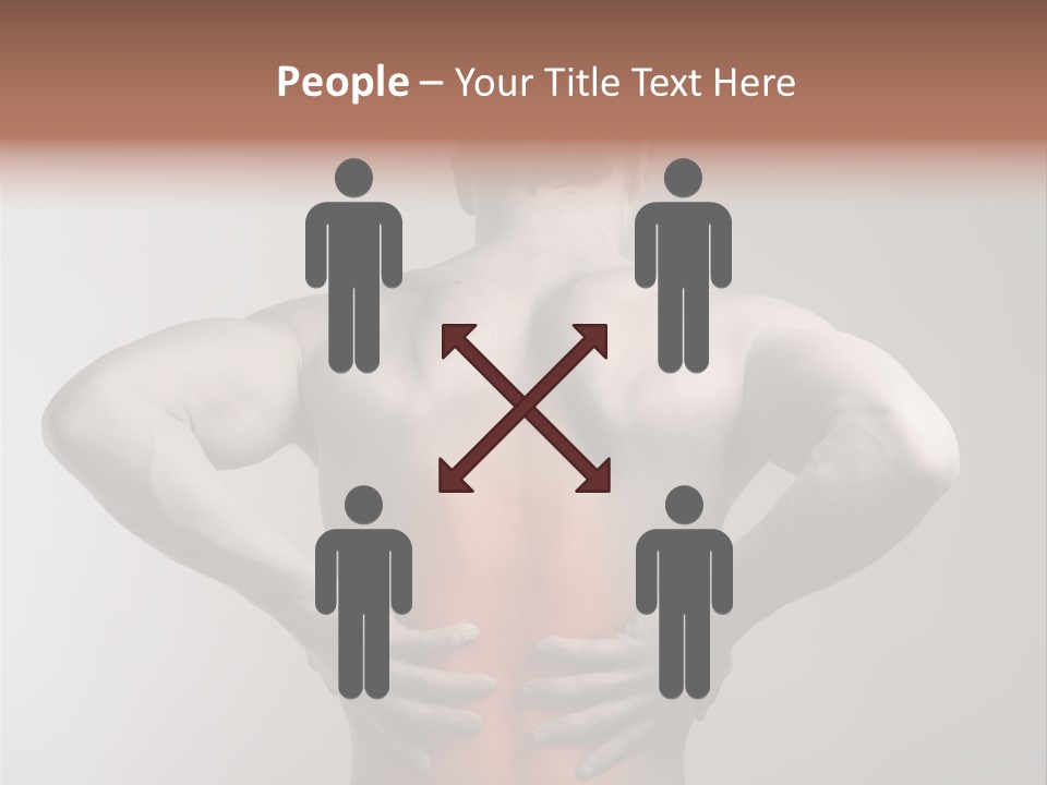 Muscular Touch Health PowerPoint Template