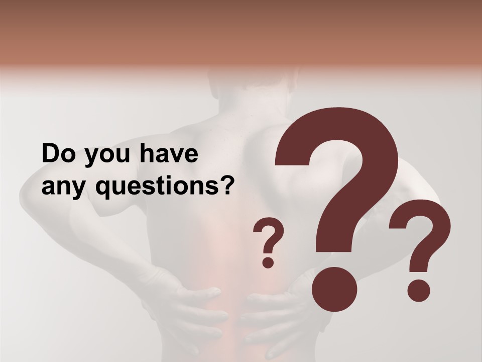 Muscular Touch Health PowerPoint Template