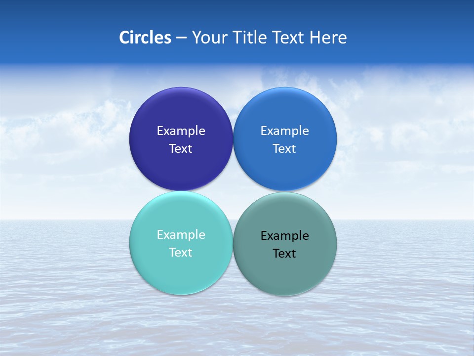 Sky Summer Cruise PowerPoint Template