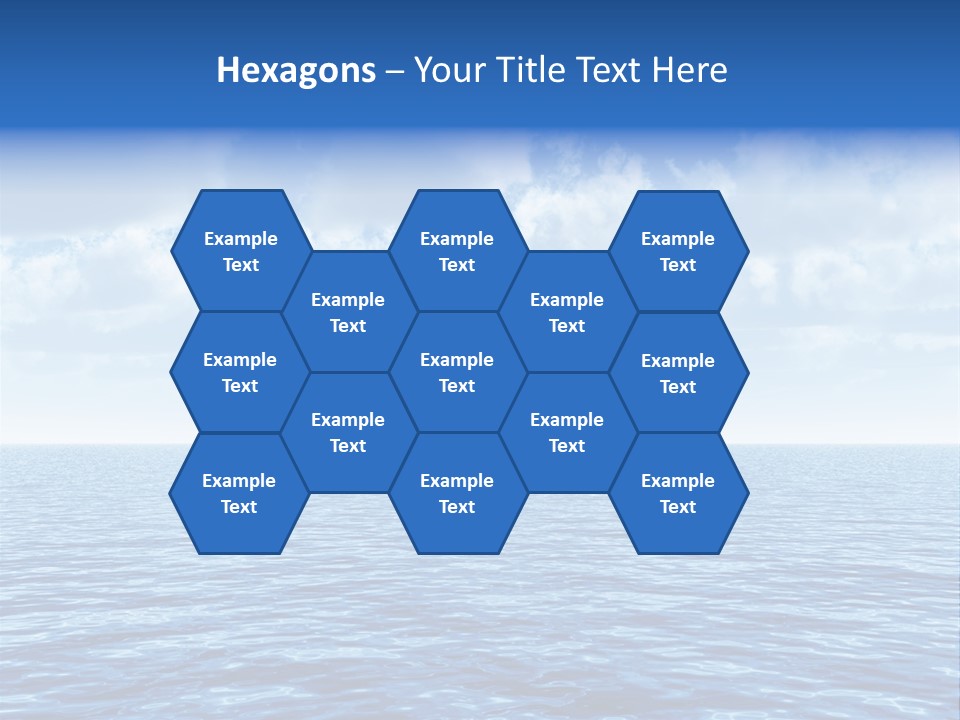 Sky Summer Cruise PowerPoint Template