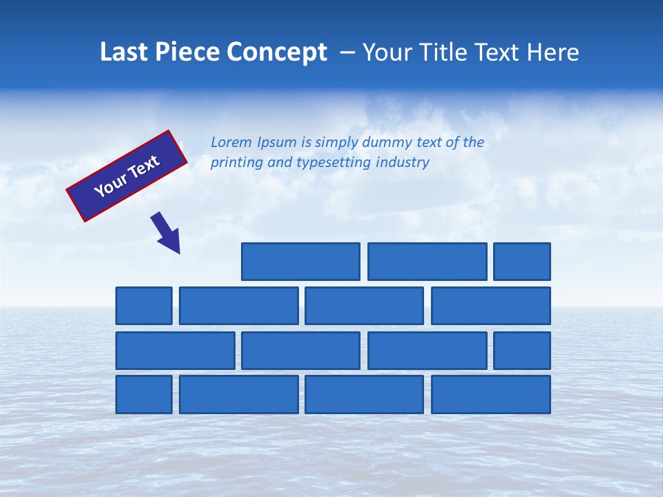 Sky Summer Cruise PowerPoint Template