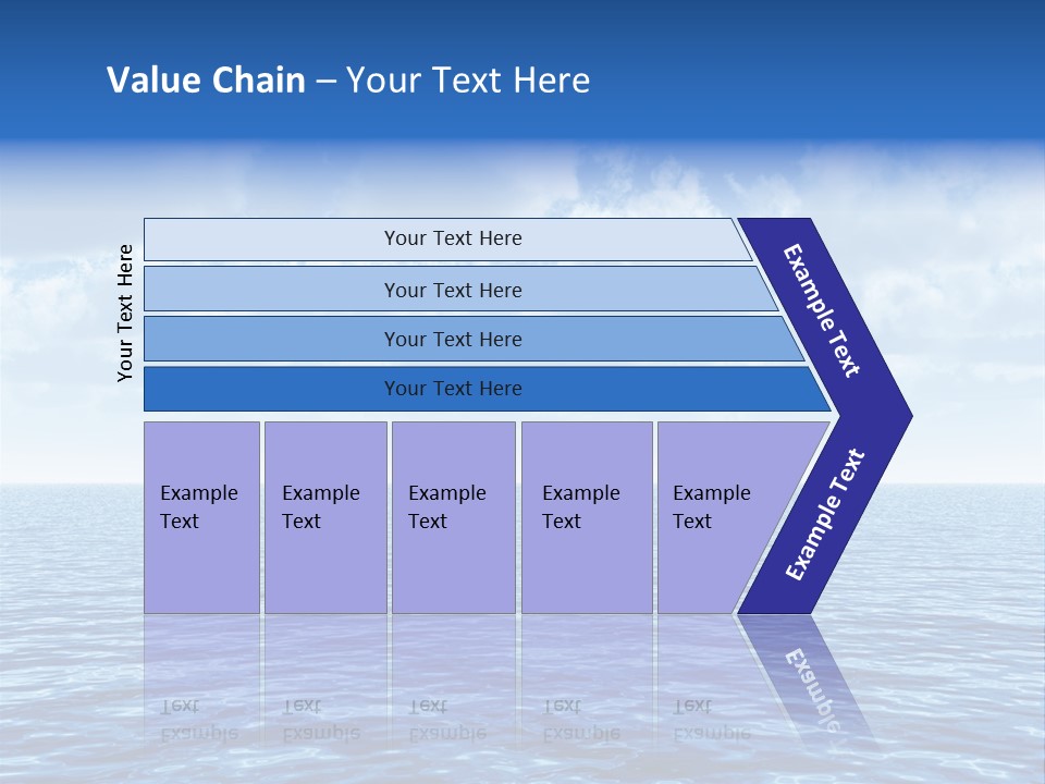 Sky Summer Cruise PowerPoint Template