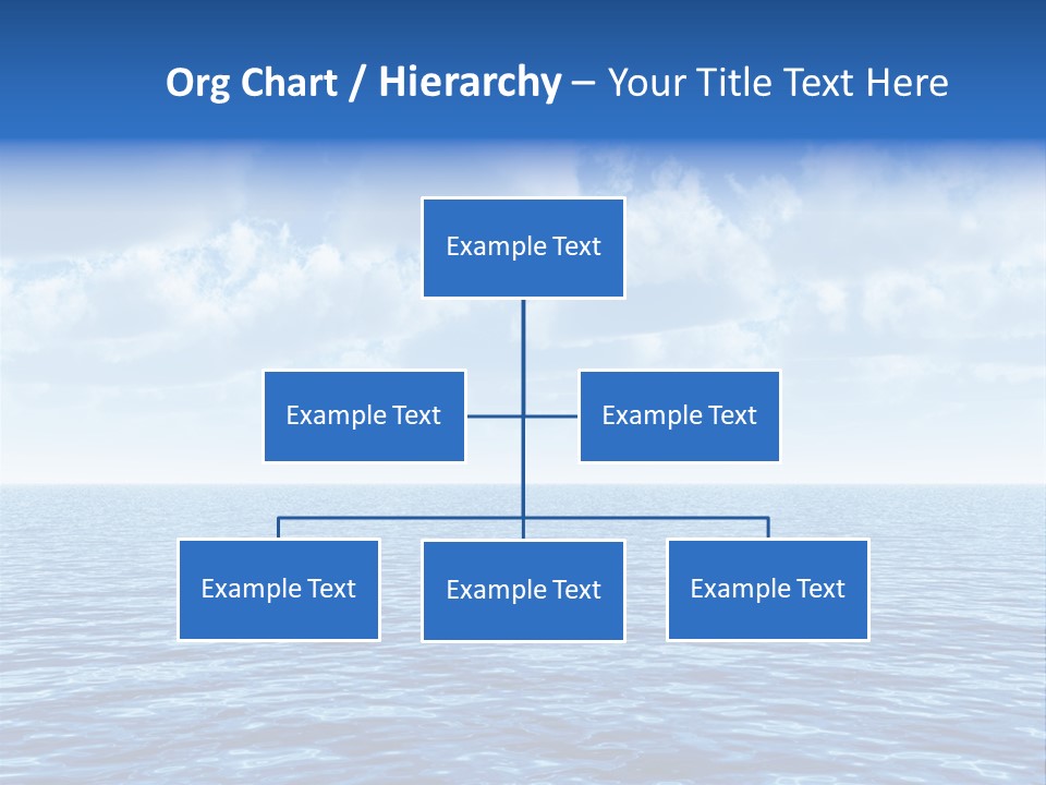 Sky Summer Cruise PowerPoint Template