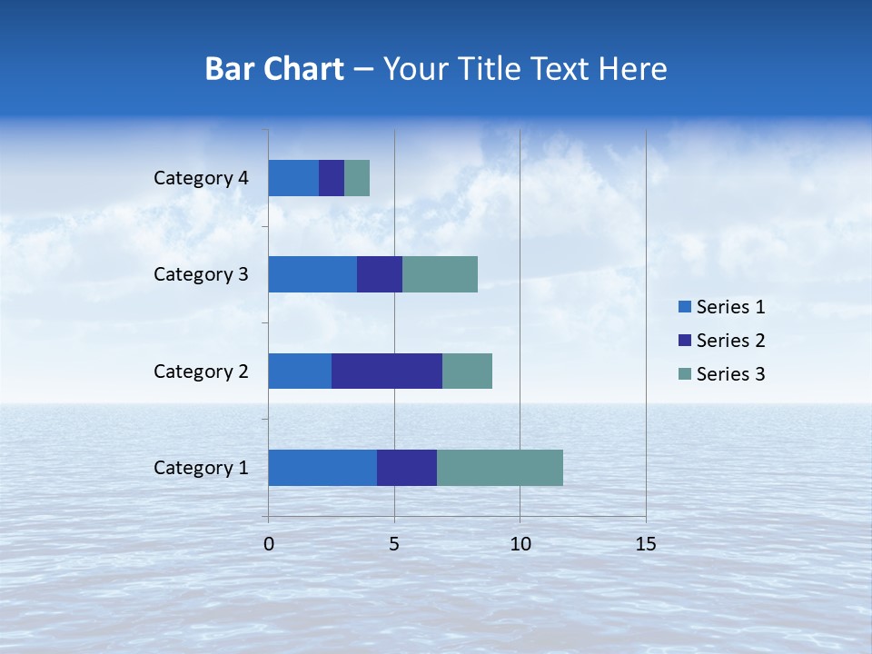 Sky Summer Cruise PowerPoint Template