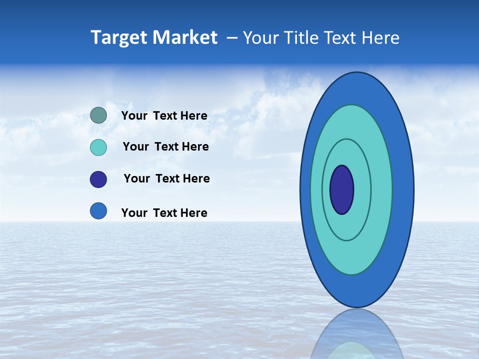 Sky Summer Cruise PowerPoint Template