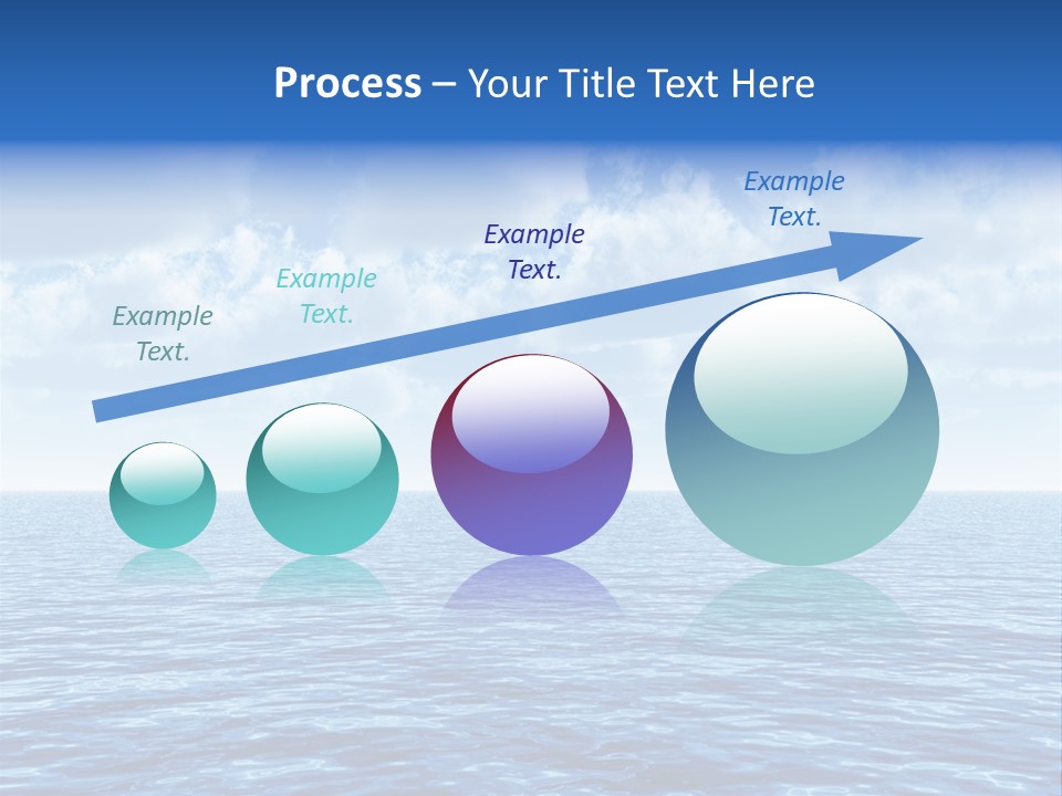 Sky Summer Cruise PowerPoint Template