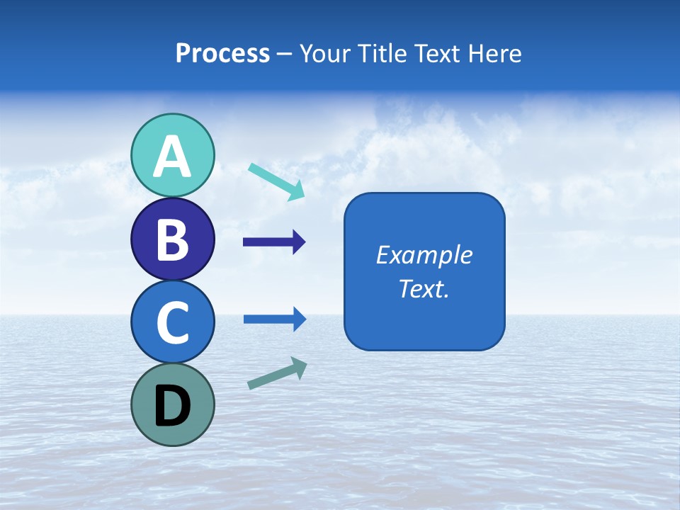 Sky Summer Cruise PowerPoint Template