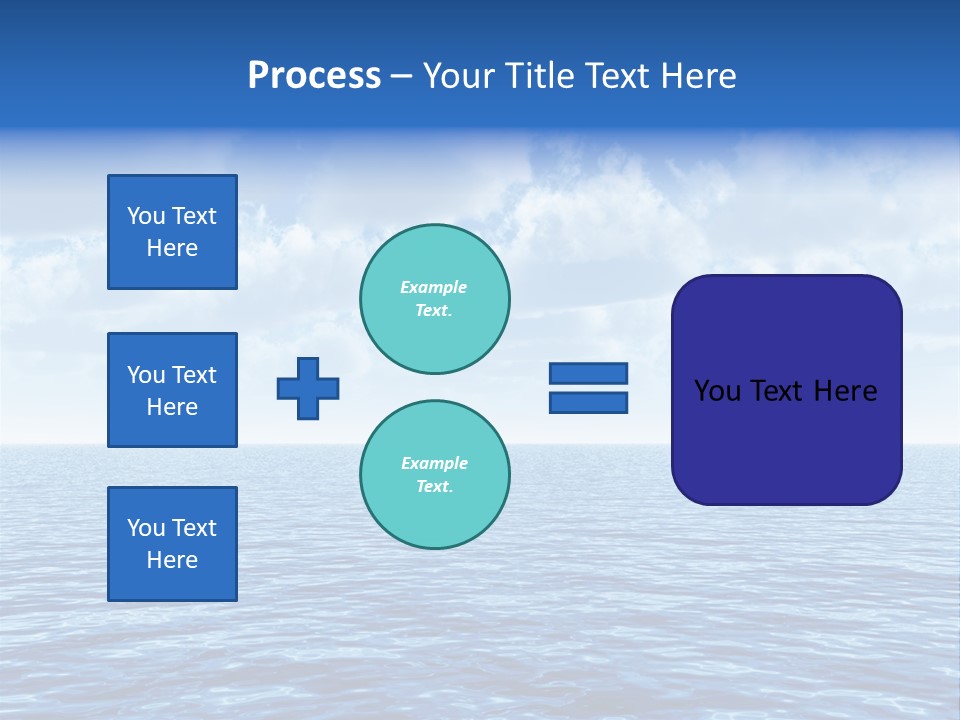 Sky Summer Cruise PowerPoint Template