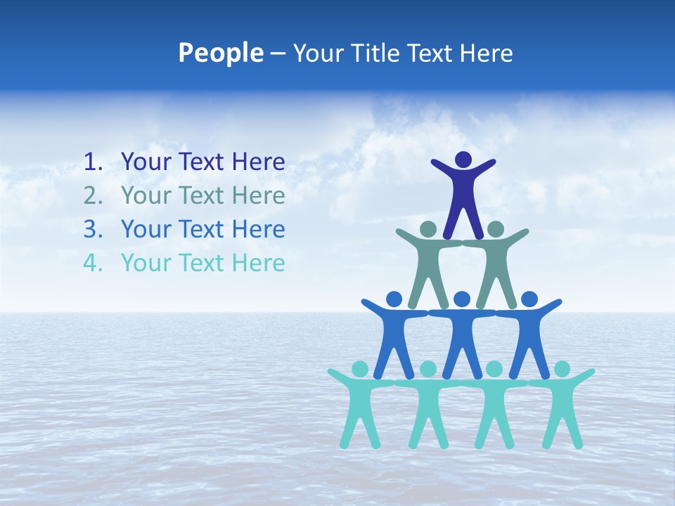 Sky Summer Cruise PowerPoint Template