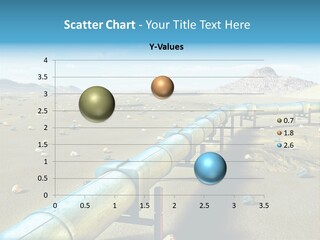 Supply Pipe Line PowerPoint Template